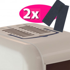 Закритий туалет для великих кішок Ferplast Maxi Bella Cabrio (Ферпласт Максі Белла Кабіо)