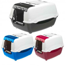 Закритий туалет для котів Ferplast Bella Cabrio (Ферпласт Белла Кабіо) Чорний