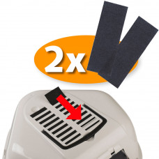 Закритий кутовий туалет для кішок Ferplast Mika (Ферпласт Міка)