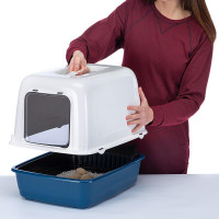 Закритий туалет — бокс для кішок Ferplast Ariel 10 Home (Ферпласт Аріел 10 Хом)