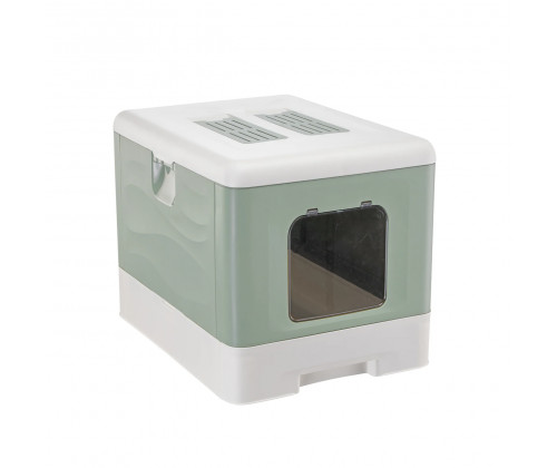 Закрытый туалет для кошек с фильтром Ferplast Sahara (Ферпласт Сахара)