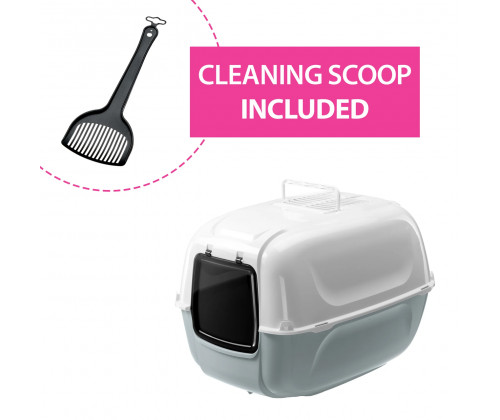 Закрытый туалет для кошек с фильтром Ferplast Prima XXL (Ферпласт Прима)