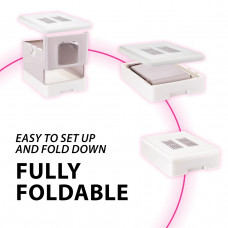 Закрытый туалет для кошек с фильтром Ferplast Sahara (Ферпласт Сахара)