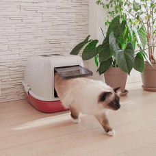 Закритий туалет для котів із системою просіювання Ferplast Magix (Ферпласт Магікс)