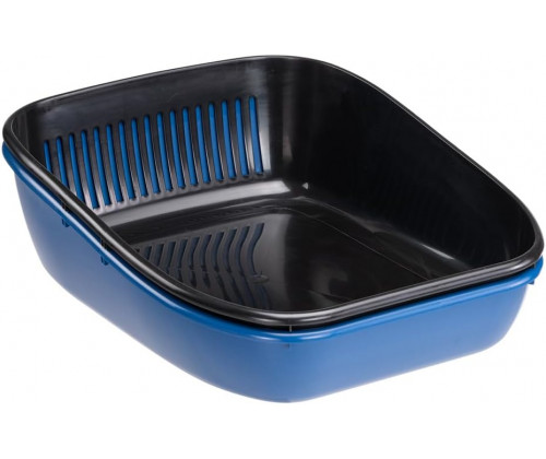 Лоток с двумя поддонами для кошек Ferplast Birba Basic Sanitized (Ферпласт Бирба Базик)
