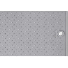 Антиковзний килимок-підставка під миски для собак і кішок Dexas Pet Bowl Grippmat (Дексас) Великий — 43 х 57 см, Світло-сірий