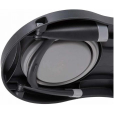 Містка подвійна на складній підставці для собак і котів Dexas Double Elevated Feed Feeder (Дексас Дабл Фідер) LARGE 600 мл - 21,6 х 41,3 х 3,8 см, Рожевий