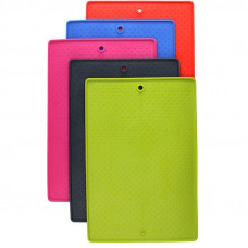 Антиковзний килимок-підставка під миски для собак і кішок Dexas Pet Bowl Grippmat (Дексас) Великий — 43 х 57 см, Світло-сірий