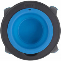 Миска на складаній підставці для собак і кішок Dexas Single Elevated Feeder (Дексас Дабл Сингл Фідер) Великий — 960 мл. - 24х12х3.5 см., Синій