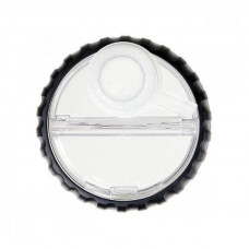 Дорожняя бутылка для собак и котов двойная для воды и корма или лакомств Dexas Snack DuO  (Дексас Снек Дуо)