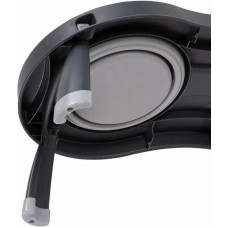 Містка подвійна на складній підставці для собак і котів Dexas Double Elevated Feed Feeder (Дексас Дабл Фідер) LARGE 600 мл - 21,6 х 41,3 х 3,8 см, Рожевий