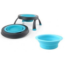 Миска на складаній підставці для собак і кішок Dexas Single Elevated Feeder (Дексас Дабл Сингл Фідер)
