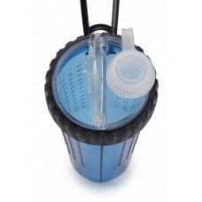 Дорожняя бутылка для собак и котов двойная для воды и корма или лакомств Dexas Snack DuO  (Дексас Снек Дуо)