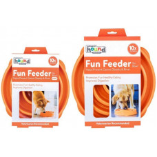 Миска лабіринт Водоворот для повільного годування собак Outward Hound Fun Feeder Slo Bowl (Аутвард Хаунд) Medium — 21.84 х 24.13 х 5.59 см — 240 грамів