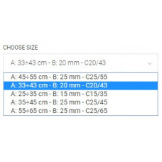 Кошійник для собак Ferplast Sport Dog C (Ферпласт Спорт Дог С) 430, Жовтий, 20