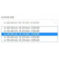 Ошанік для собак Ferplast Sport Dog C (Ферпласт Спорт Дог С) 350, Сірий, 15