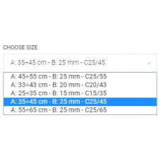 Кошійник для собак Ferplast Sport Dog C (Ферпласт Спорт Дог С) 450, Жовтий, 25