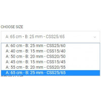 Ошейник для собак Ferplast Daytona CSS (Ферпласт Дейтона ЦСС) 650, Оранжевый