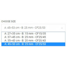 Ошанік для собак Ferplast Dual CF Colours (Ферпласт Дуал СФ Колорс) 530, Білий