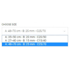 Ошанік для собак Ferplast C (Ферпласт Крікет С) 700, Червоний, 25