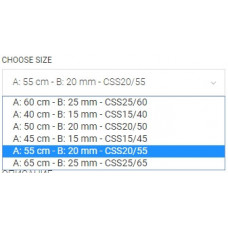 Ошийник для собак Ferplast Daytona CSS (Ферпласт Дейтона ЦС) 550, Коричневий