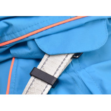 Комбінезон дощовик водонепроникний для собак BlackDoggy (БлекДоггі) VC19-JK009 M/L, Синій