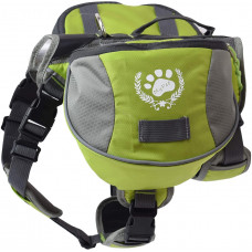 Рюкзак для собак BlackDoggy (БлекДогги) VC-BP12006 L, Зеленый