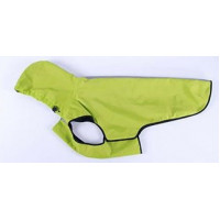 Плащ дождевик для собак BlackDoggy (БлекДогги) VC14-JK007 L, Зелёный