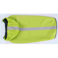 Плащ дождевик для собак BlackDoggy (БлекДогги) VC14-JK007 L, Зелёный