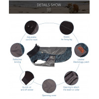 Куртка для собак BlackDoggy (Блекдоги) VC14-JK023