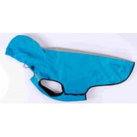 Плащ дождевик для собак BlackDoggy (БлекДогги) VC14-JK007 L, Синий