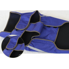 Водонепроникна куртка для собак BlackDoggy (БлекДоггі) VC-JK12013 XXL, Синій