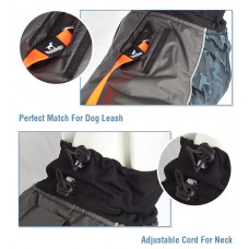 Куртка для собак BlackDoggy (Блекдоги) VC14-JK023 L, Бордовий