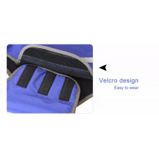 Водонепроникна куртка для собак BlackDoggy (БлекДоггі) VC-JK12013 XXL, Синій