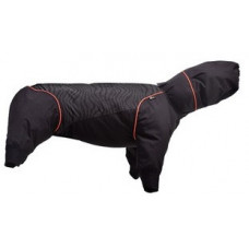 Комбінезон дощовик водонепроникний для собак BlackDoggy (БлекДоггі) VC19-JK009 XXXL, Чорний