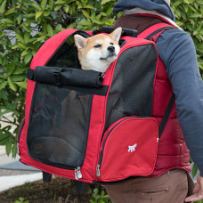 Перевезення - візка для котів і собак Ferplast Troley (Ферпласт Троллей) 44 х 37 x 60 см - TROLLEY LARGE, Червоний