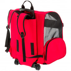 Перевезення - візка для котів і собак Ferplast Troley (Ферпласт Троллей) 44 х 37 x 60 см - TROLLEY LARGE, Червоний