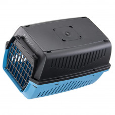 Переноска для котов и маленьких собак Ferplast Skipper (Ферпласт Скиппер) 55 x 36 x h 33 cm - 2, Голубой