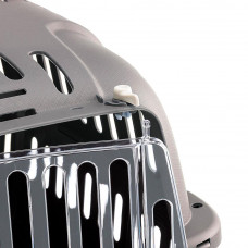 Контейнер перенесення для котів і собак Ferplast Jet (Ферпласт Джет) 37 х 57 х h 33 см - JET 20, Сірий