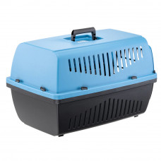 Переноска для котов и маленьких собак Ferplast Skipper (Ферпласт Скиппер) 55 x 36 x h 33 cm - 2, Голубой