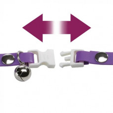 Еластичний ошийник для котів з каучуку Ferplast Ergoflex Cat (Ферпласт Ергофлекс Кет) A: 22 x B: 1.2 см - ERGOFLEX CAT C12/2, Фіолетовий