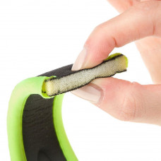 Повідки з м'якою ручкою для собак Ferplast Ergo G (Ферпласт Ергофлуо Джі) G 15/120 - 15 мм x L 120 см - max 30 кг, Салатовий