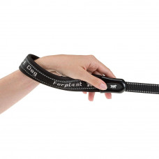 Дресировальний повідок з автоматичним карабіном для собак Ferplast Sport Dog GA (Ферпласт Спорт Дог Джі їй) GA 15/200 - 15 мм x L 200 см, Сірий