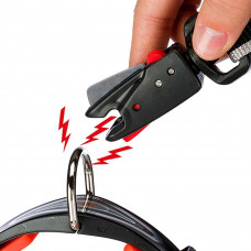 Повідки з автоматичним гачком для собак Ferplast Twist Matic G (Ферпласт Твіст Матіс Джі) G 18/110 - he 18 мм x L 110 см - max 50 кг, Оранжевий