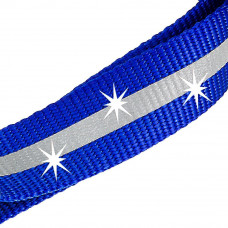 Поводок світиться з гачком для собак Ferplast Club Reflex G (Ферпласт Клуб Рефлекс Джі) G 25/120 - 25 мм x L 120 см, Синій