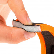 Повідки з автоматичним гачком для собак Ferplast Ergorfluo Matic G (Ферпласт Ергофлуо Матіс Джі) G 20/120 - 20 мм x L 120 см - max 60 кг, Оранжевий