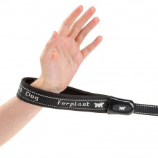 Дресировальний повідок з автоматичним карабіном для собак Ferplast Sport Dog GA (Ферпласт Спорт Дог Джі їй) GA 15/200 - 15 мм x L 200 см, Сірий