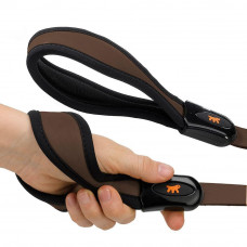 Кожаный поводок с крючком  для собак Ferplast Giotto G (Ферпласт Джотто Джи)