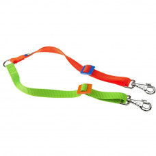 Нейлонова зворя до повідця для двох собак Ferplast Twin Colours (Ферпласт Твін Колорс)