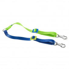 Нейлонова зворя до повідця для двох собак Ferplast Twin Colours (Ферпласт Твін Колорс)